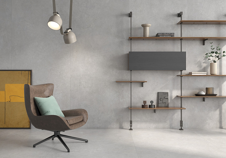 Плитка керамогранит Geotiles Carnaby Gris 120x280 Matt (3,36 кв.м.) под бетон