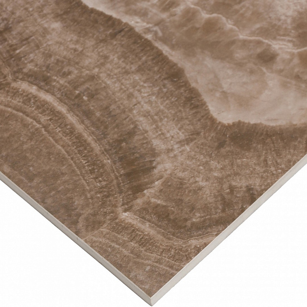 Плитка керамогранит BASCONI HOME Onyx Brown 600x1200x10 semi-polished под оникс