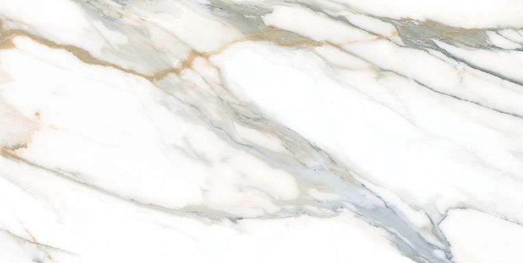 Плитка керамогранит Geotiles Icaro Blue 60x120 Compacglass (1,44 кв.м.) под мрамор