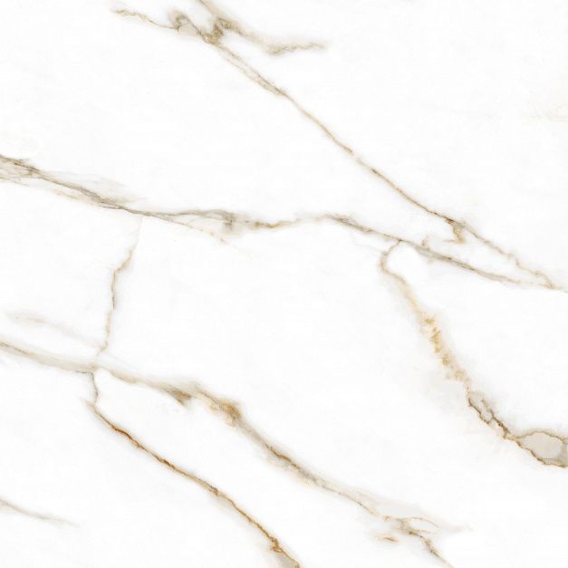 Плитка керамогранит Geotiles Brera Gold 120x120 Compacglass (1,44 кв.м.) под мрамор